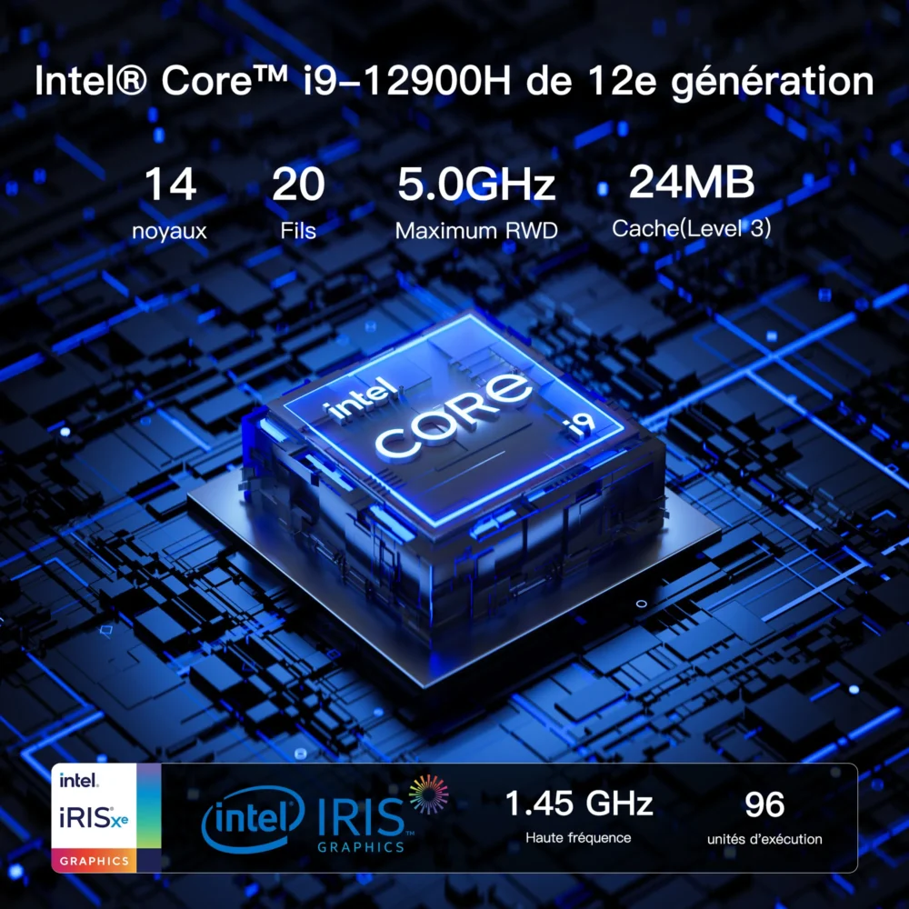 GEEKOM XT12 Pro Mini PC Intel® Core™ i9-12900H de 12e génération – Image 2