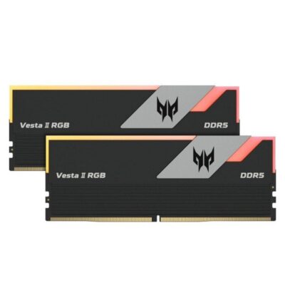 Mémoire RAM Acer Predator Vesta II RVB DDR5 6000 MHz 32 Go 2 x 16 Go CL30