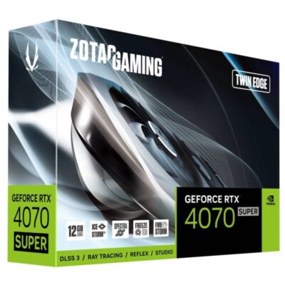 Zotac Gaming GeForce RTX 4070 SUPER Twin Edge 12 Go GDDR6X DLSS3