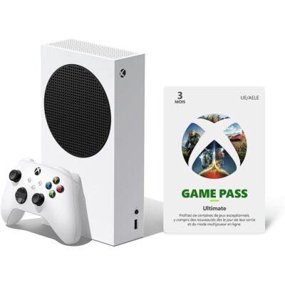 Microsoft Xbox Series S + 3 mois Xbox Gamepass Ultimate