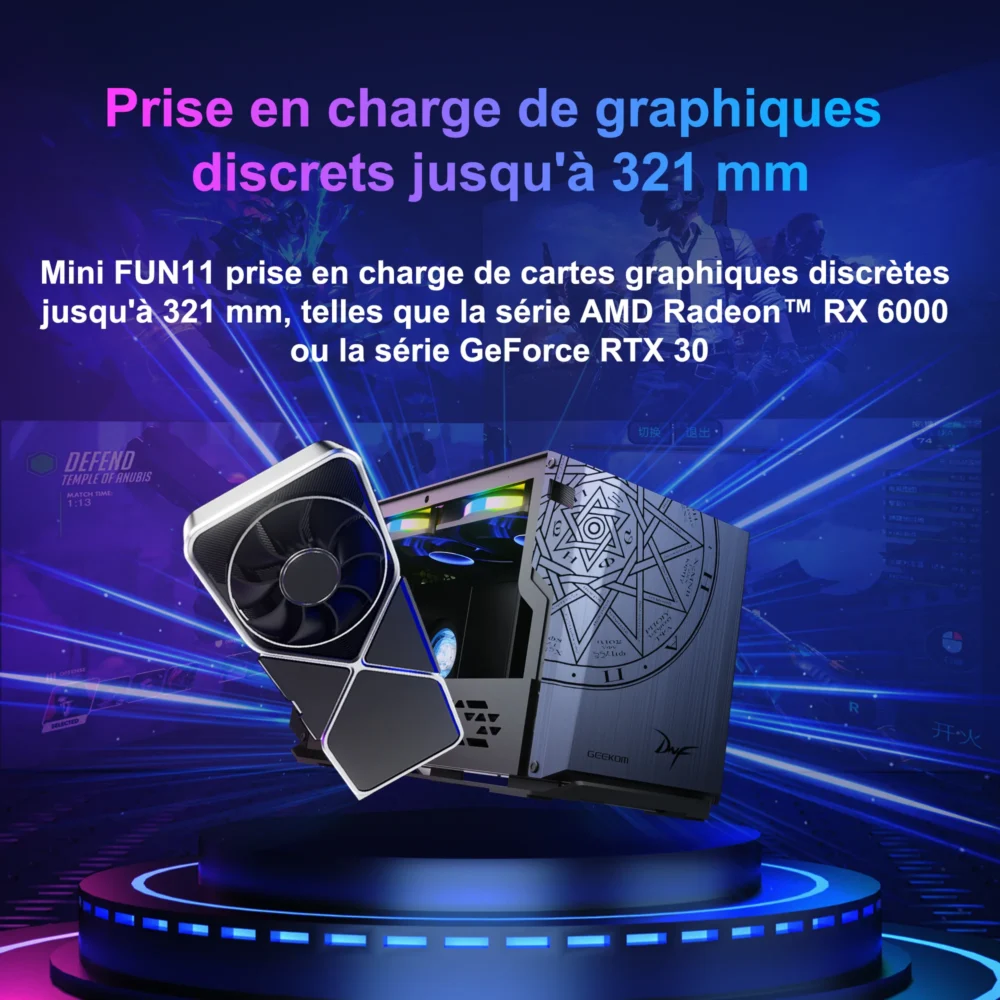 GEEKOM Mini FUN11 Intel Core i9-11900KB de 11ème génération – Image 4