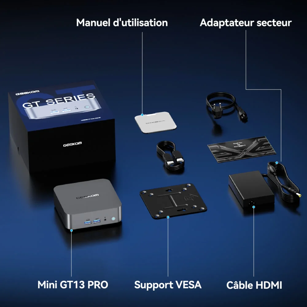 GEEKOM GT13 Pro Mini-PC avec Intel® Core™ i9/i7 de 13ème génération – Image 8