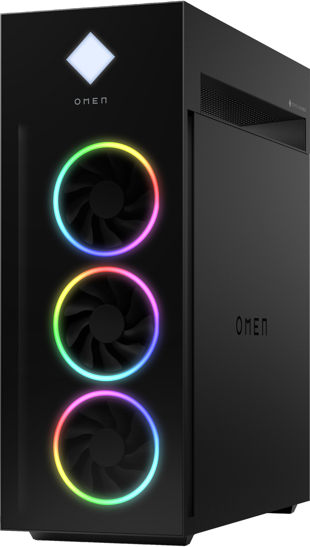 HP OMEN 45L PC de bureau gaming - GT22-2019nb - Shadow Black - RTX 4090 - i9 avec RGB 360mm refroidisseur liquide