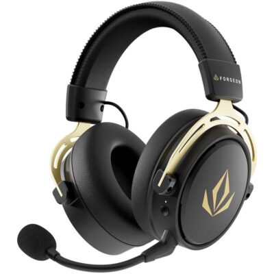 Casque de jeu sans fil Forgeon General PC/PS4/PS5/Xbox/Xbox X/Switch Noir